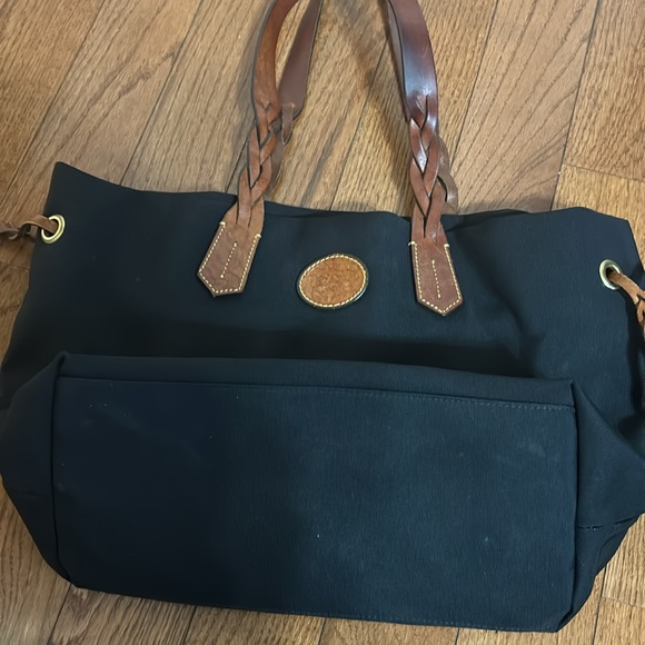 Dooney and Bourke black nylon tote